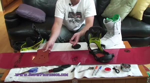 How to Mount Snowboard Bindings: SnowProfessor